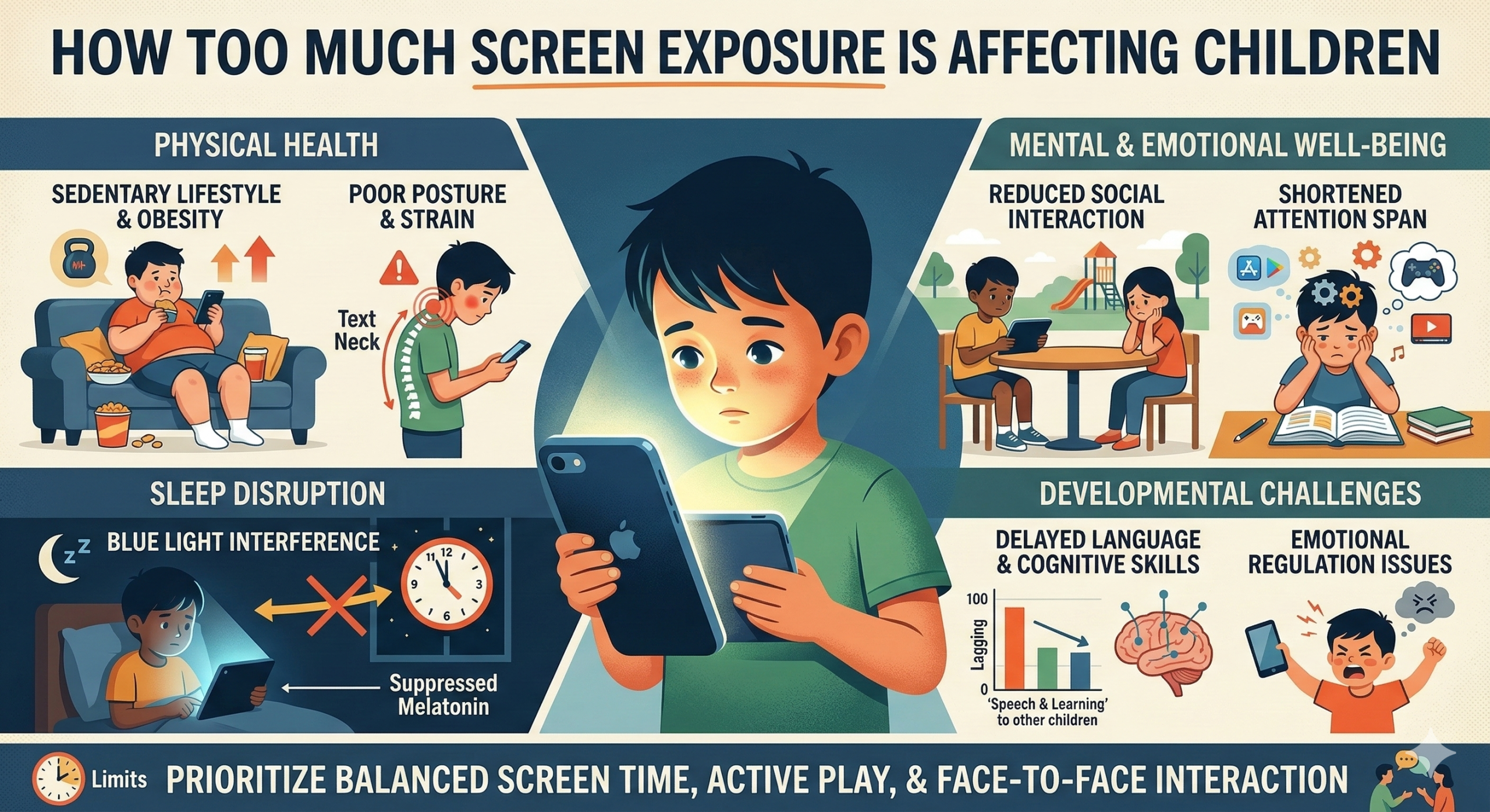 Screen Time Overloaded: How Too Much Screen Exposure Is Affecting Children